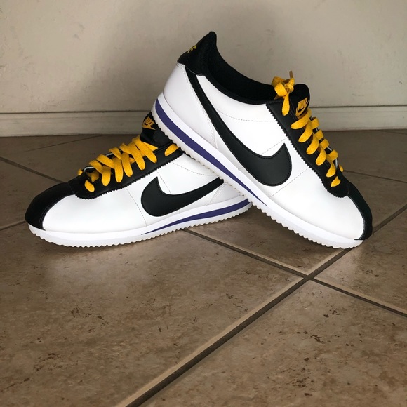 nike cortez amarillo